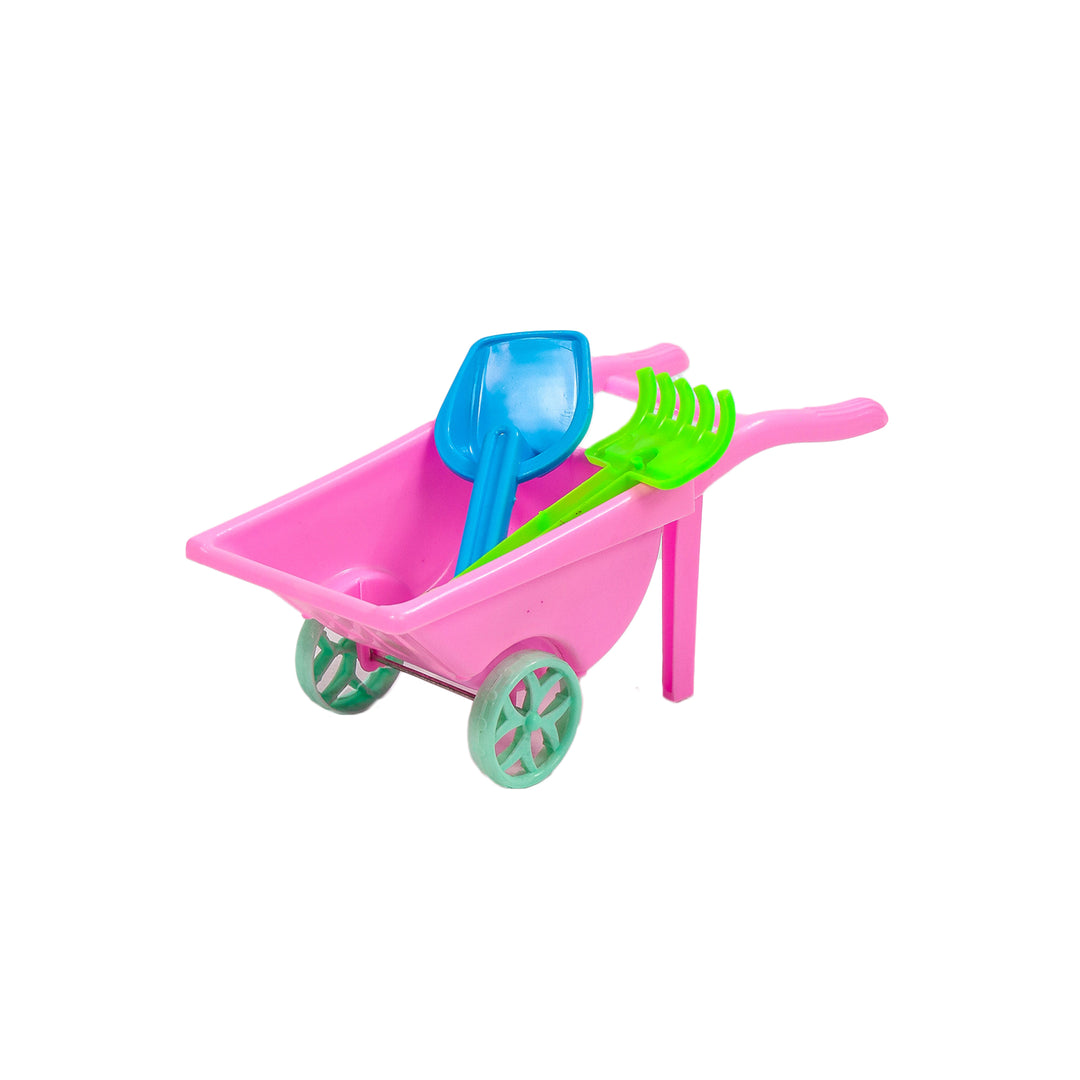 Toy Beach Set Wheel Barrow