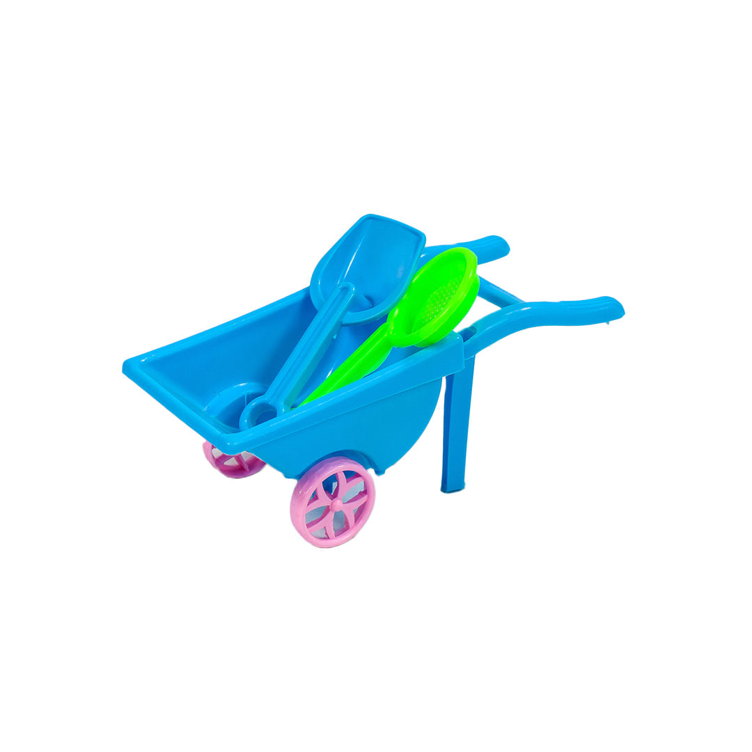 Toy Beach Set Wheel Barrow