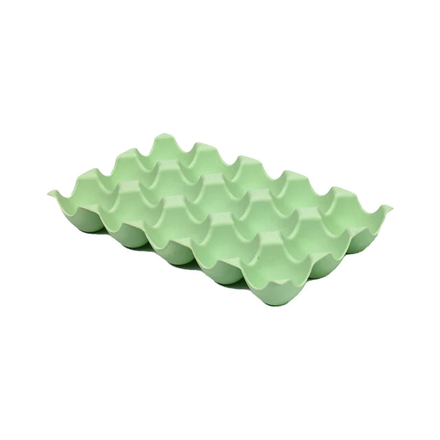 Egg Storage Tray 15-Grid Plastic Holder Assorted