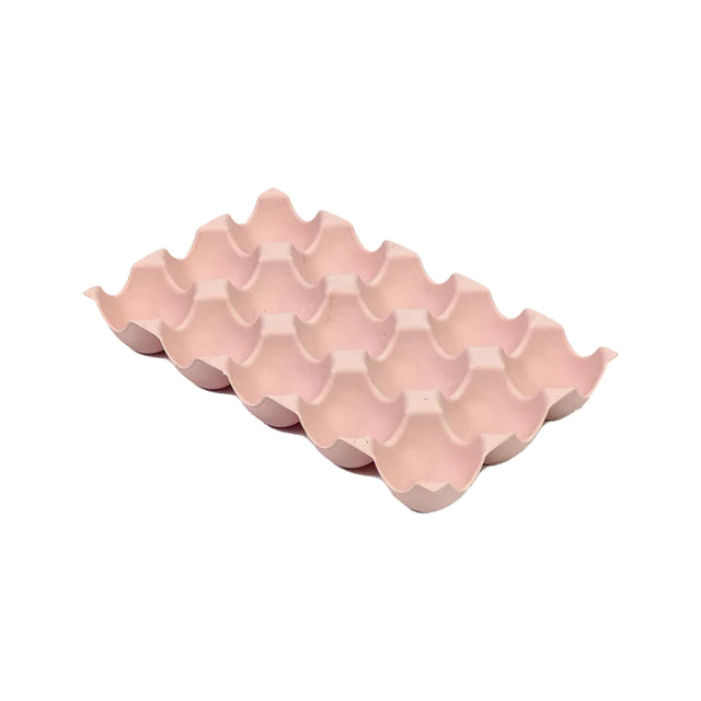 Egg Storage Tray 15-Grid Plastic Holder Assorted