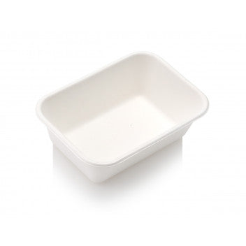 Biodegradable Bagasse Takeaway Meal Container 350ml 10pack