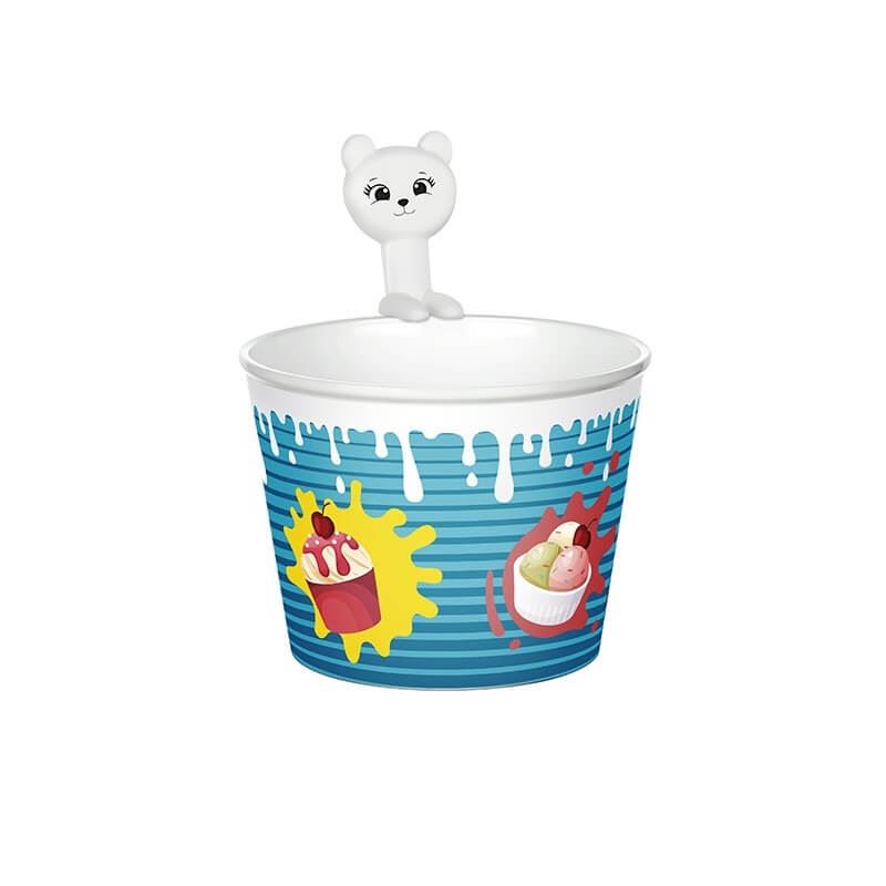 Titiz Kiddies Cupice Ice Cream Set Plastic 4pack AP-9425