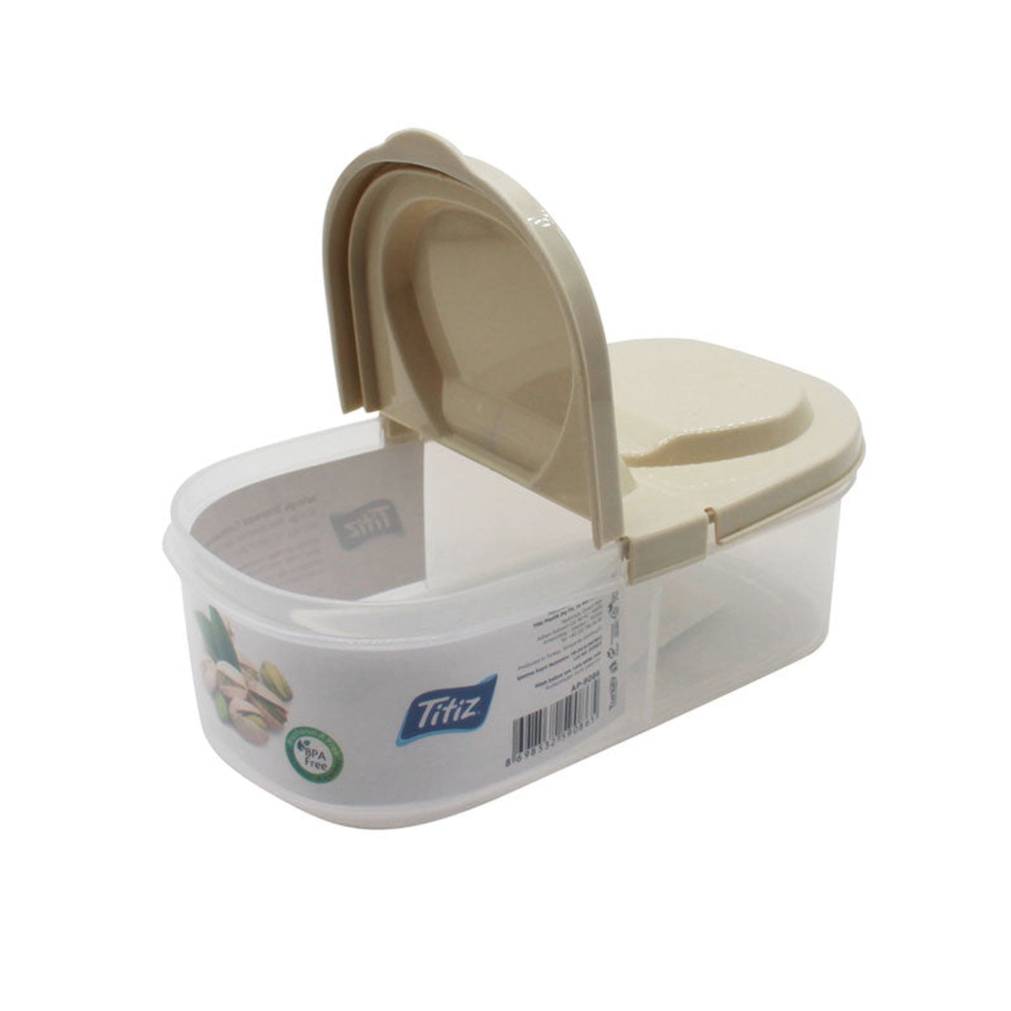 Titiz Wings Storage Box 600ml Double Sided Flap Lid AP-9086