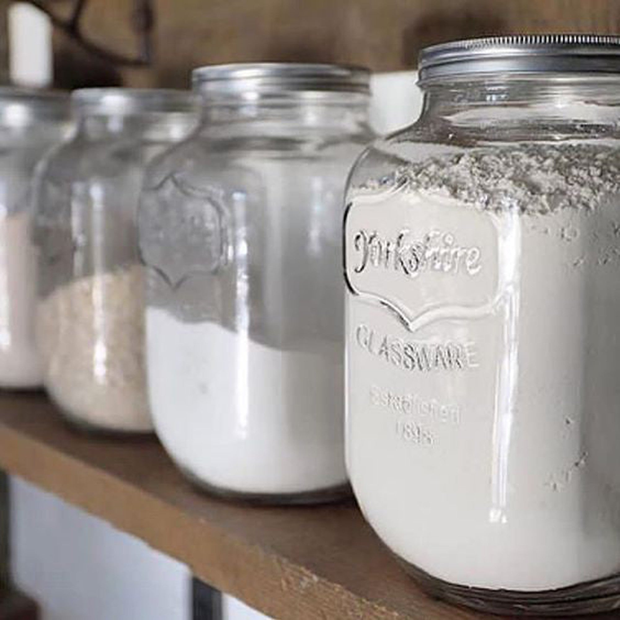 Yorkshire Glass Storage Jar 4L