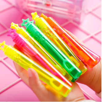 Mini Bubble Wand - Blowing Bubbles Stick Toy 1.5x10cm 1pc