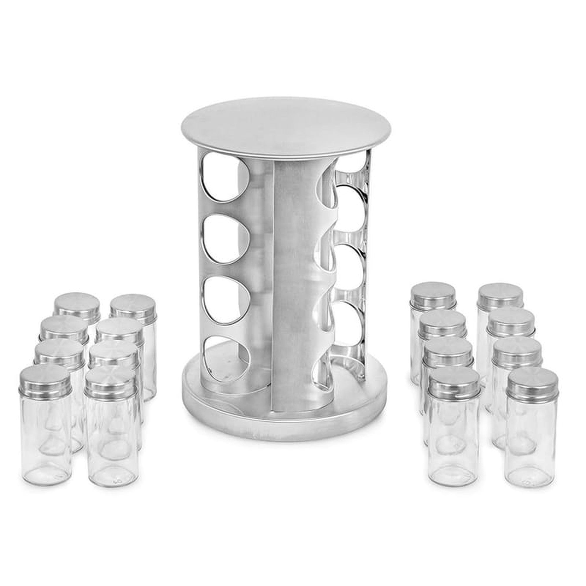 Spice Rack Rotating 16pc Set Large