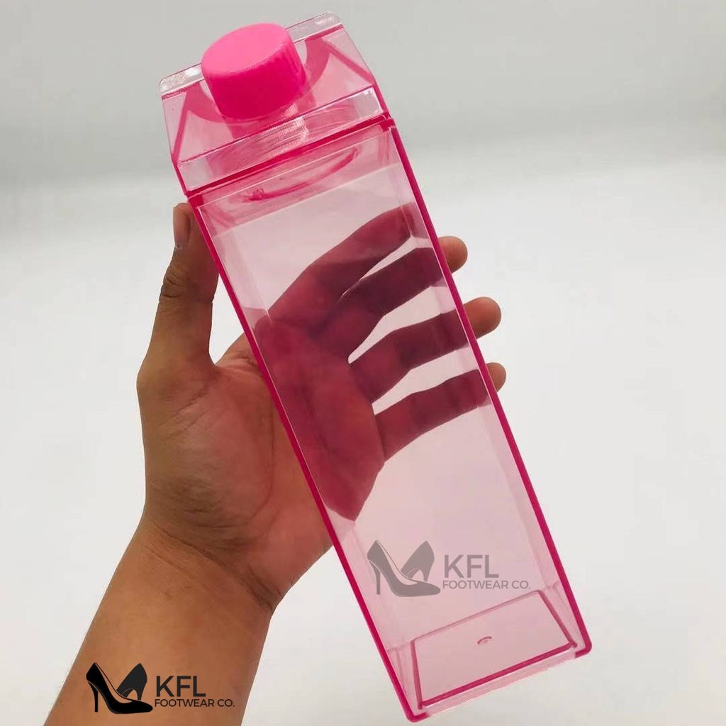 Milk Carton Bottle 500ml Acrylic Plastic