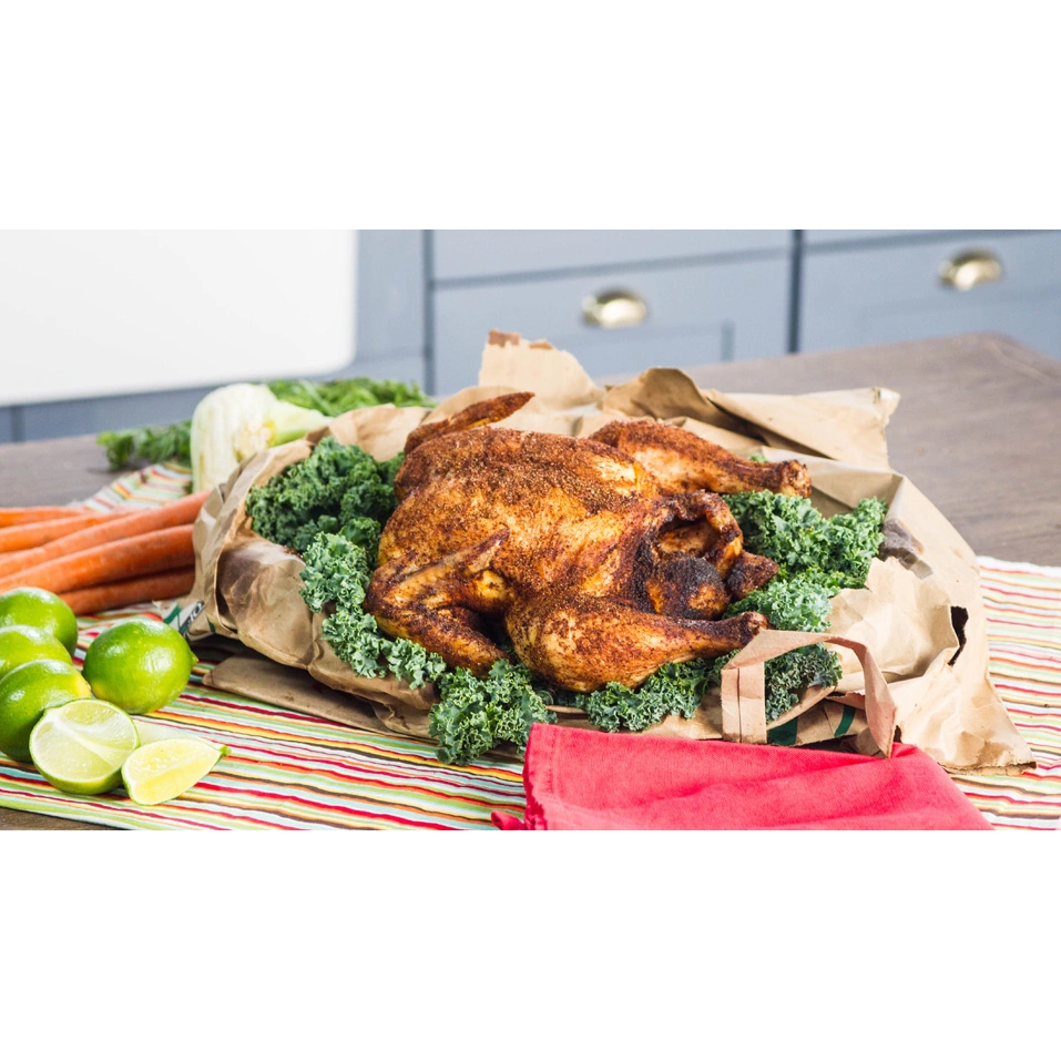 Duplex Chicken Kraft Brown Paper Bag Small 150mmx45x365mm 100pack