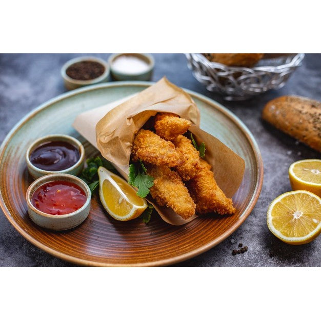 Duplex Chicken Kraft Brown Paper Bag Small 150mmx45x365mm 100pack