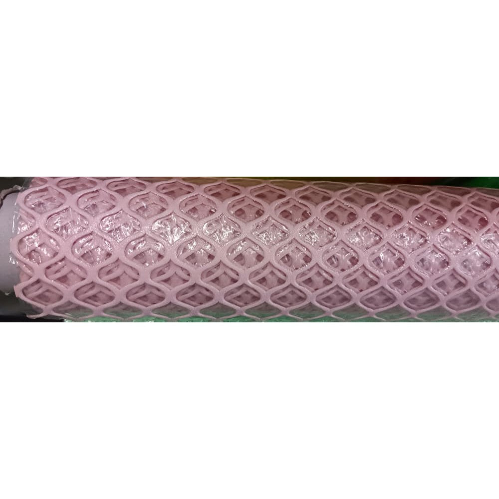 PVC Coated Polyeser Mesh Fabric Table Cover Clear 1.37x1m