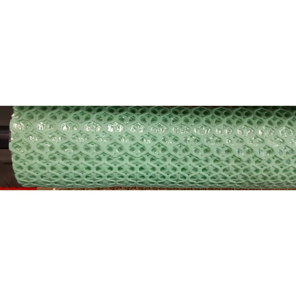 PVC Coated Polyeser Mesh Fabric Table Cover Clear 1.37x1m