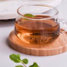 Barista Borosilicate Café Tea-Coffee Cup 230ml with Bamboo Saucer 11405