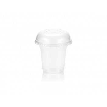 250ml Disposable Polyprop Smoothie Cup Plastic Z-Range 10pcs No Lid