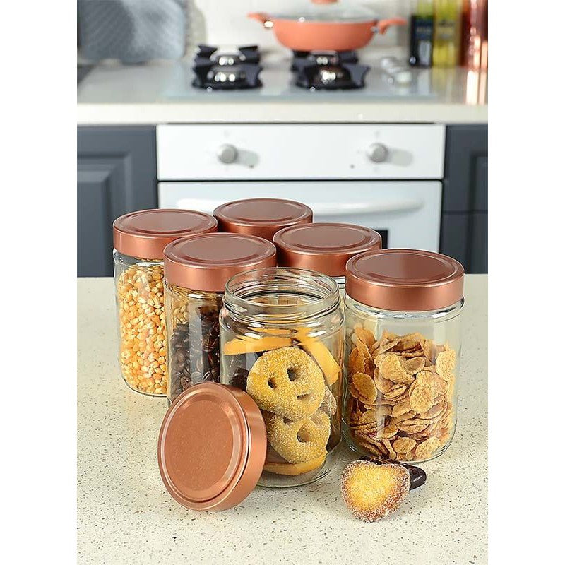 Titiz 660ml Minnt Glass Storage Jar KC-268