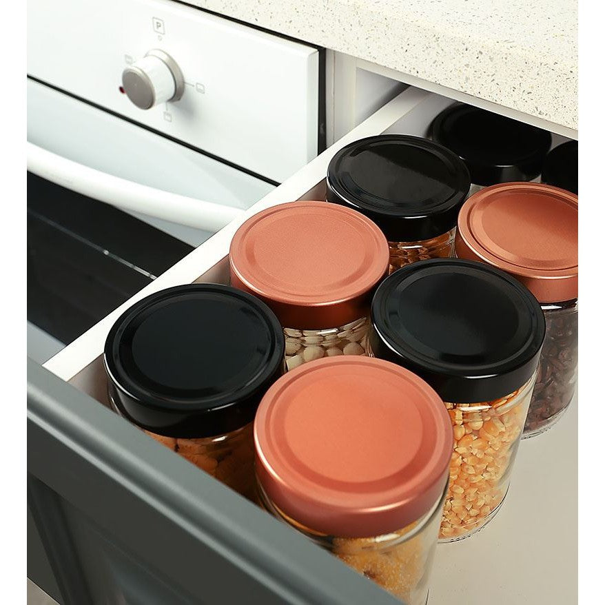 Titiz 660ml Minnt Glass Storage Jar KC-268