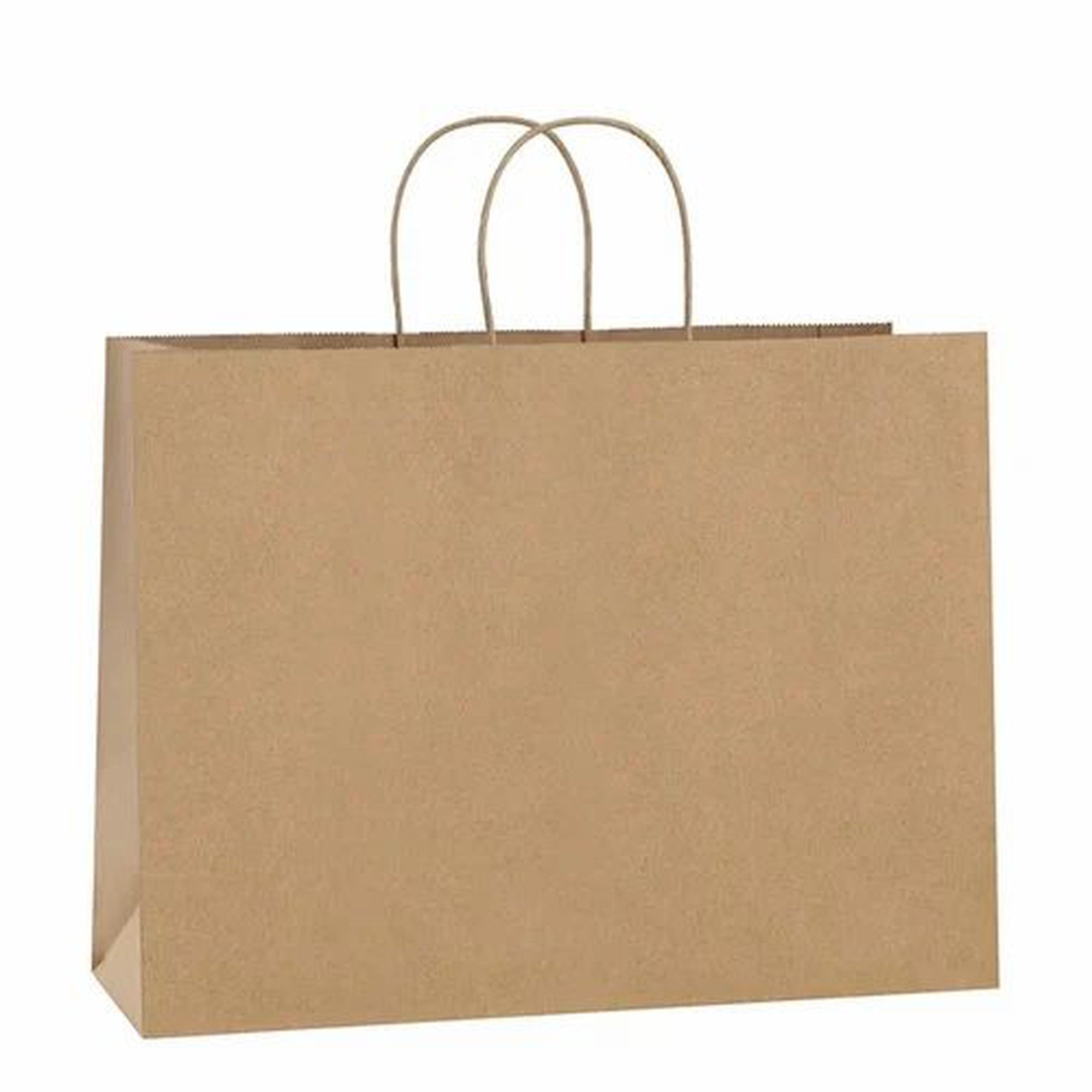 Kraft Paper Gift Shopper Bag 130gsm Landscape