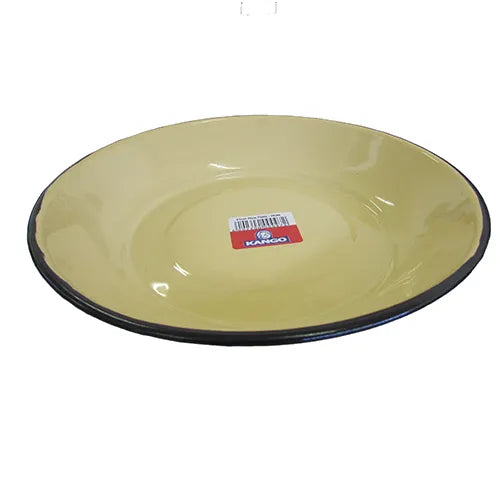Kango Enamel Rice Plate 25cm Harlequin