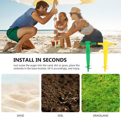Umbrella Beach Spike 1pc Screw Type
