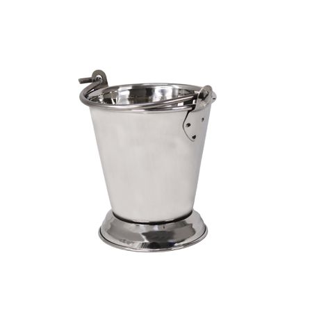 French Fry Chip Serving Bucket Double Wall 11.3x13cm Plain Base SGN2116