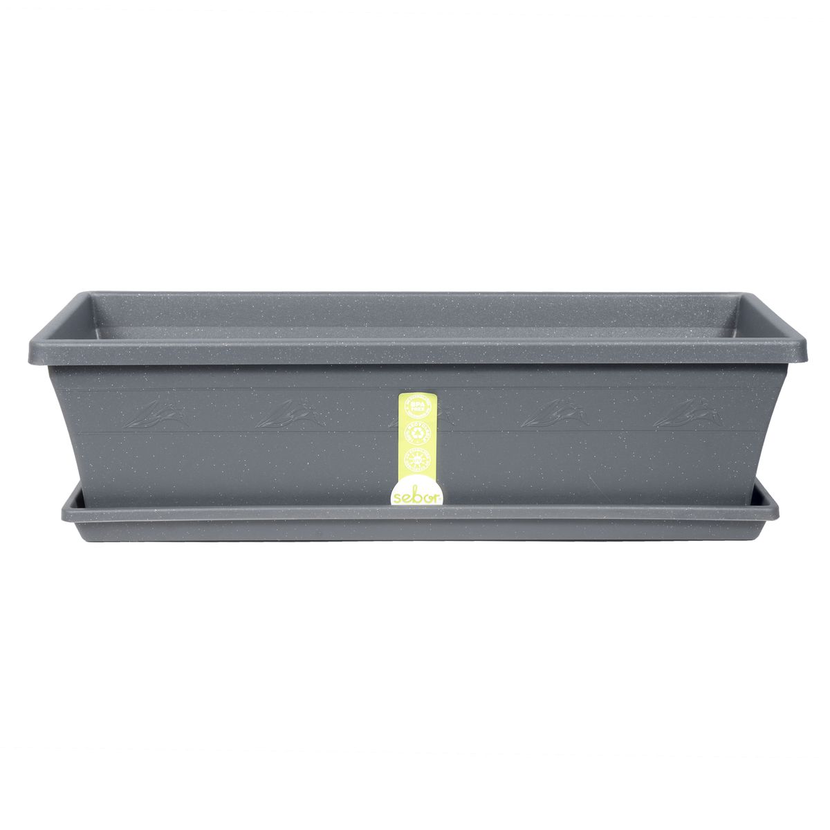 Sebor Nursery Sill Planter 75cm with Clip Saucer