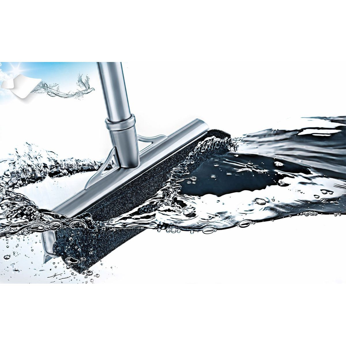 Titiz Window Washer Squeegee with Extra Handle 22cm TP-179