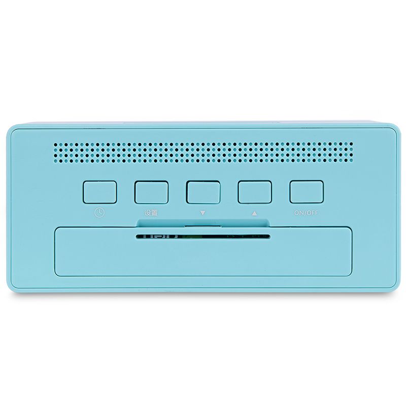 Deli Digital Clock Light Blue