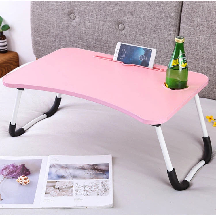 Foldable Laptop Table 60x40x26cm Portable Bed-Sofa Desk Large
