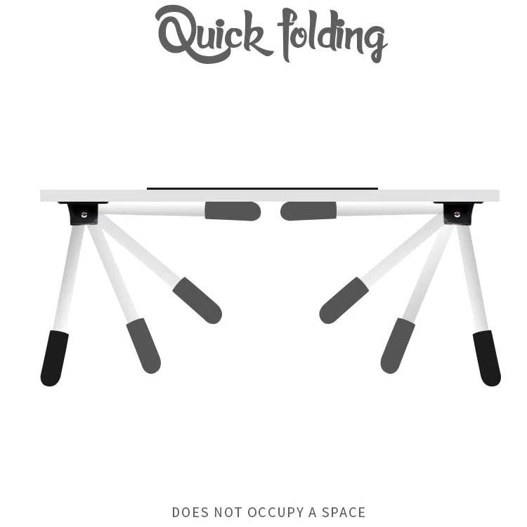 Foldable Laptop Table 60x40x26cm Portable Bed-Sofa Desk Large