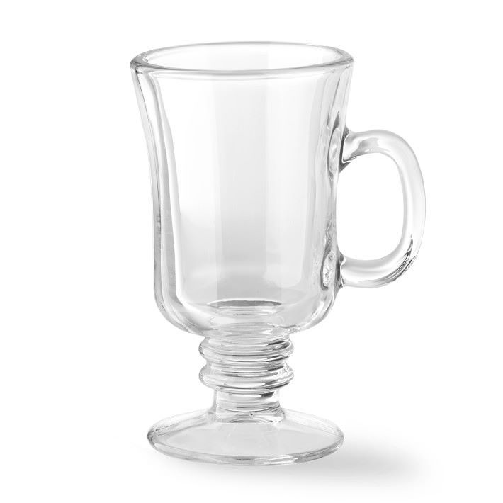 Irish Coffee Mug 230ml Footed with handle 6pack