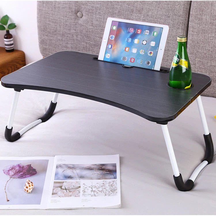 Foldable Laptop Table 60x40x26cm Portable Bed-Sofa Desk Large