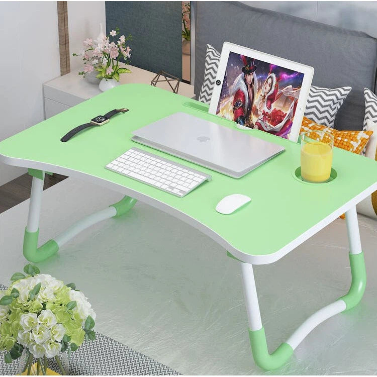 Foldable Laptop Table 60x40x26cm Portable Bed-Sofa Desk Large