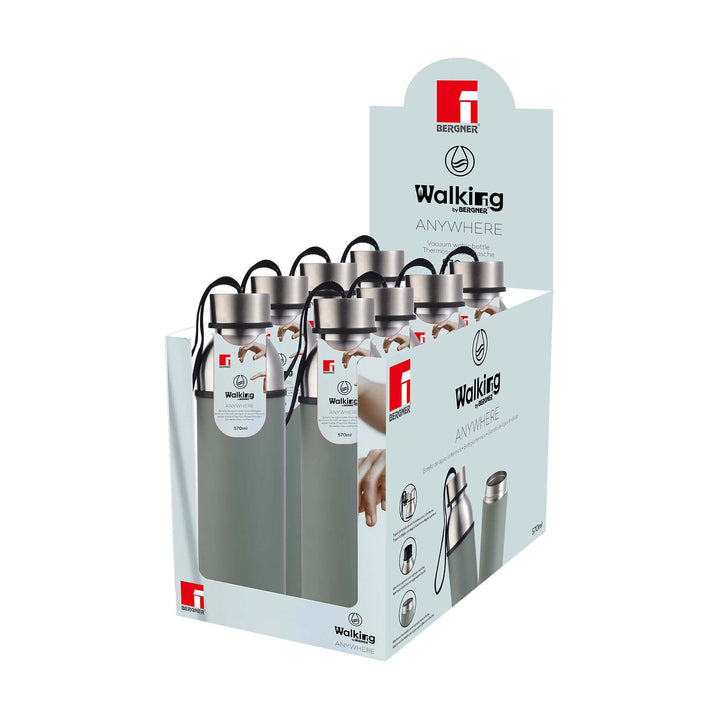 Bergner Vacuum Flask 570ml Green Stainless Steel SGN2201