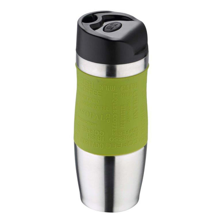 Bergner Vacuum Travel Flask 400ml Olive Stainless Steel SGN2218