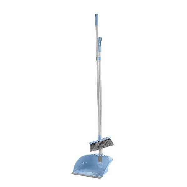 Titiz Long Handle Dustpan & Broom Set Foldable TP-158