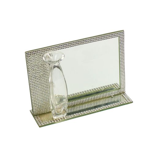 Table Number Mirror Glass Vase