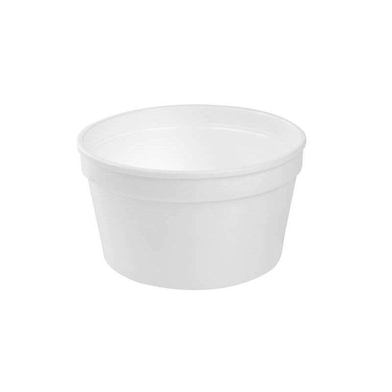 250ml Disposable Poly Foam Ice Cream Tubs 100pack