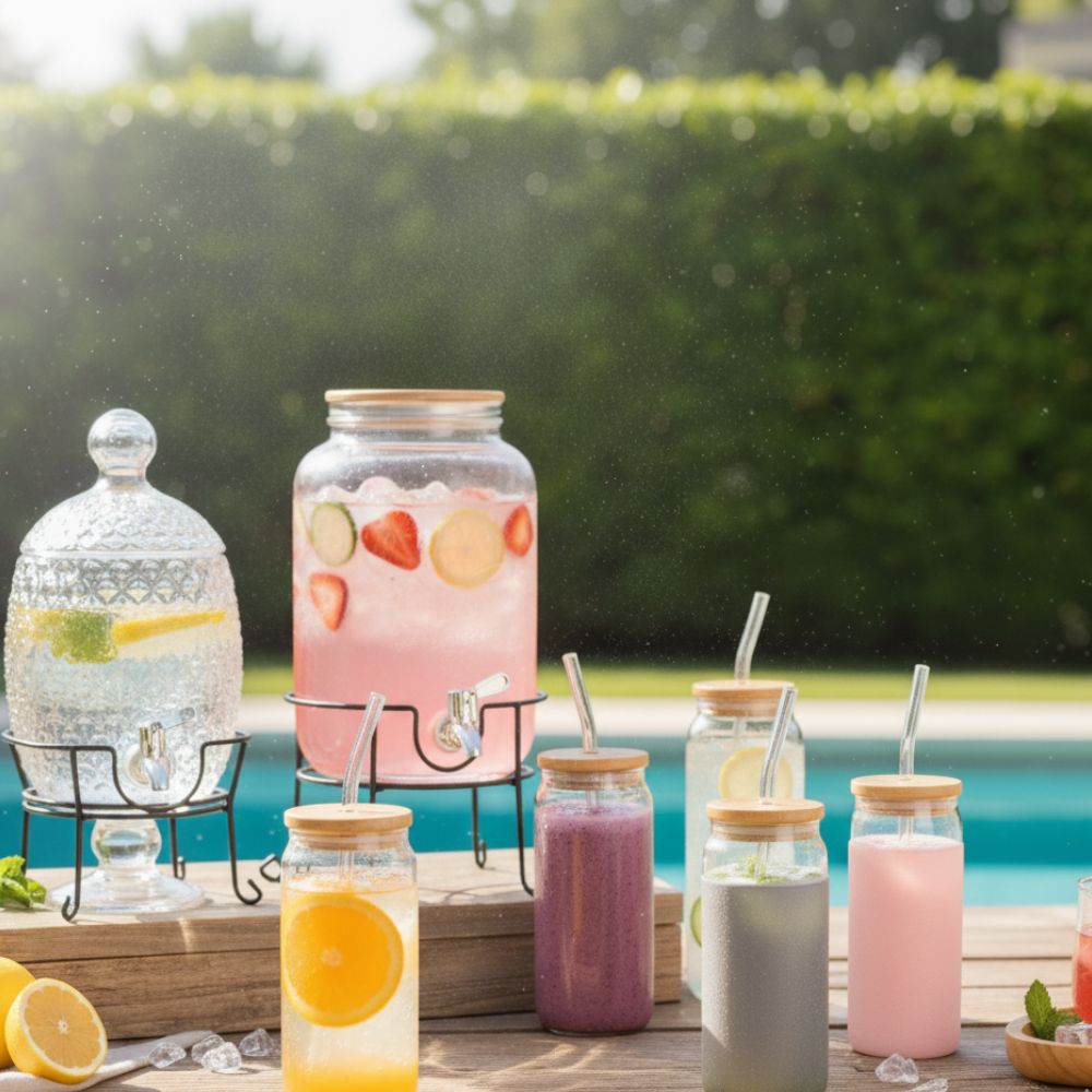 Glass Bottles & Dispensers