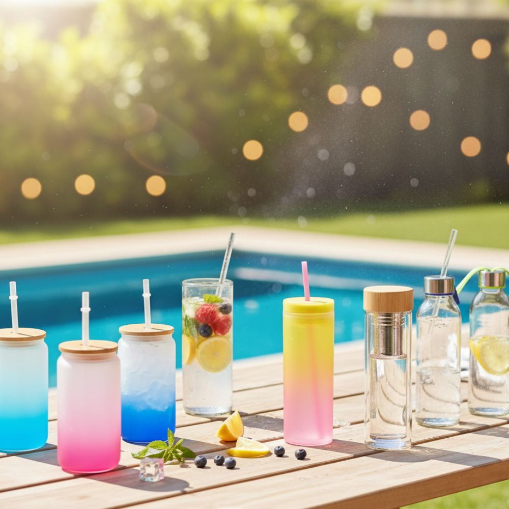 Glass Drinking Bottles