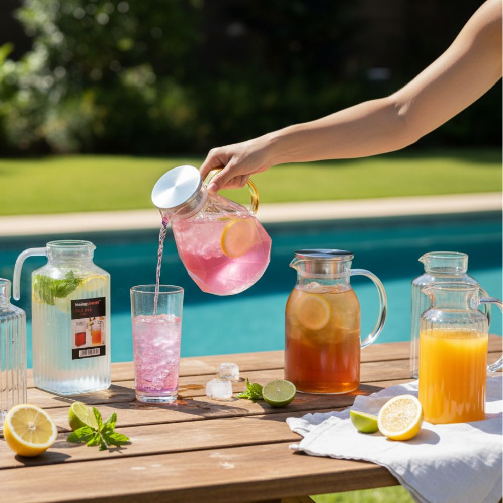 Glass Pitchers & Jugs