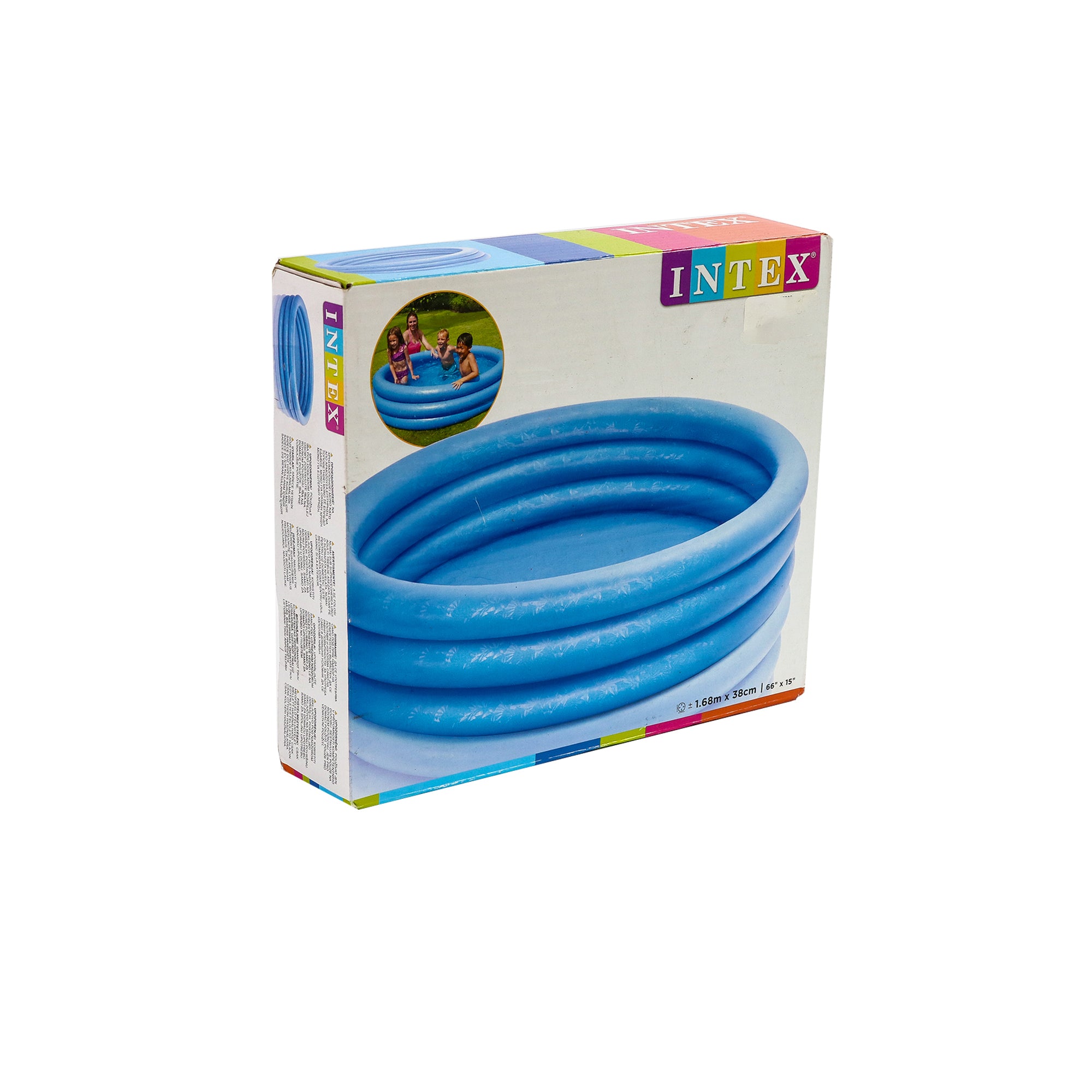 Intex Pool Crystal Blue 168x38cm