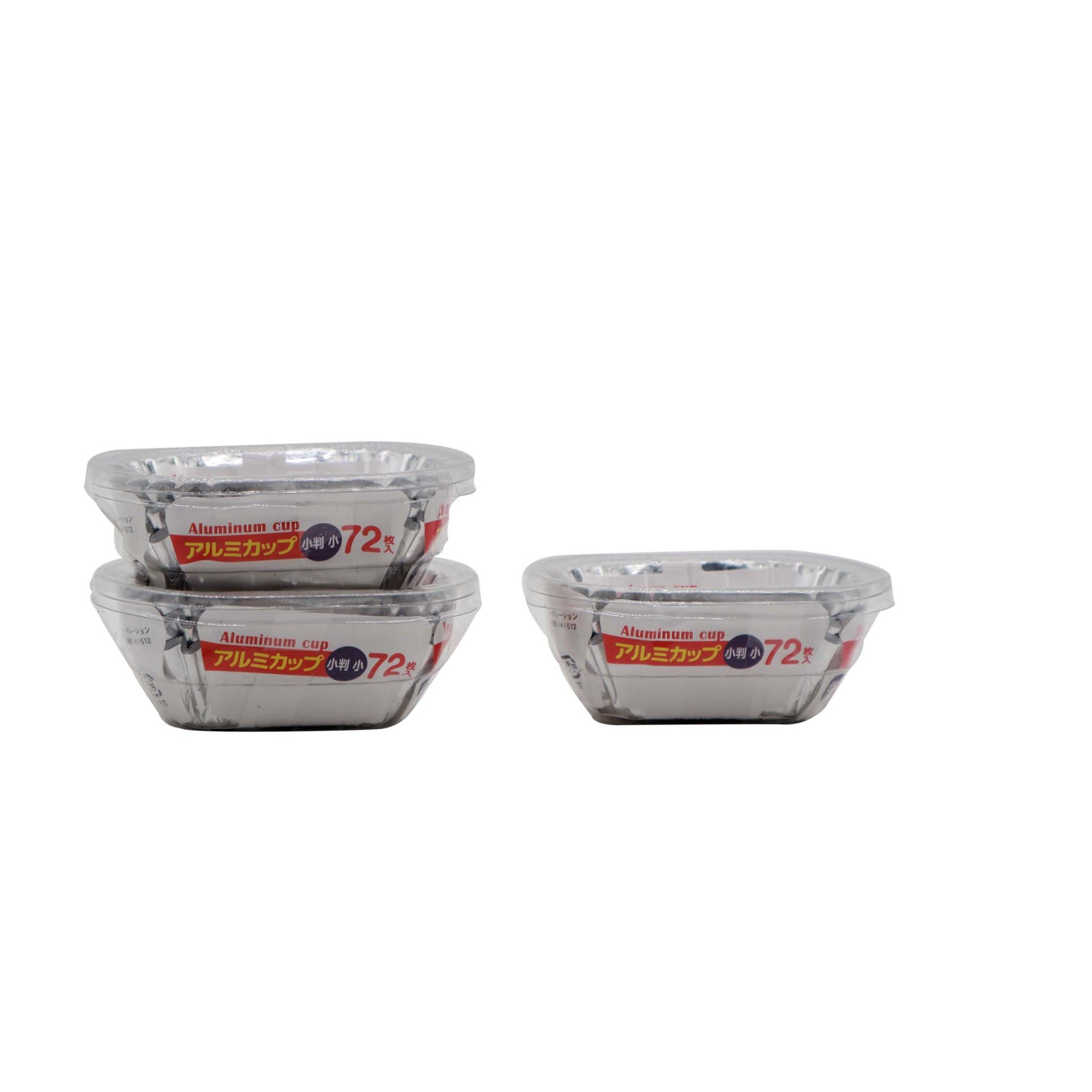 Aluminium Cupcake Container Rectangular Oval 12x72pc