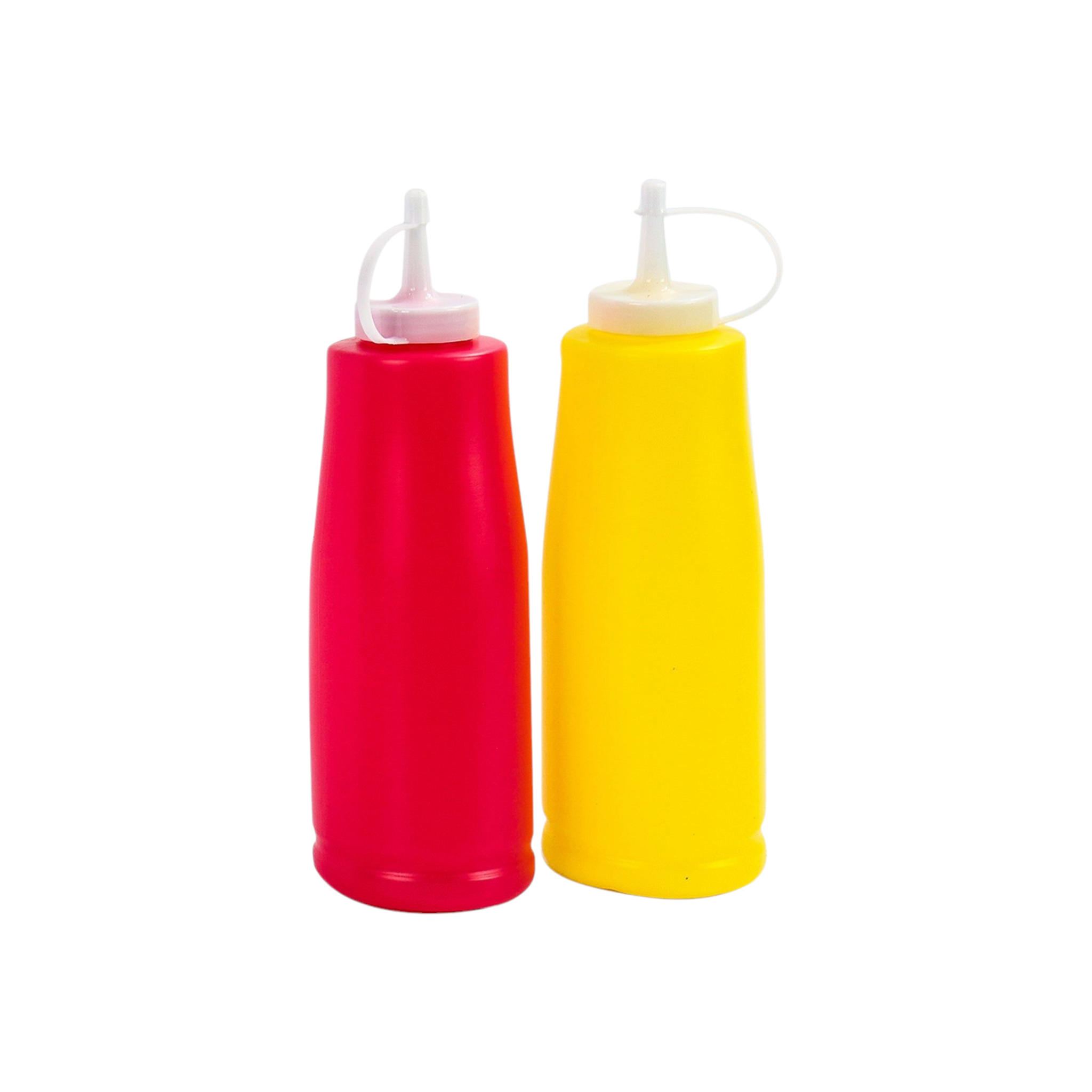 Squeeze Sauce Bottle Plastic 2pack