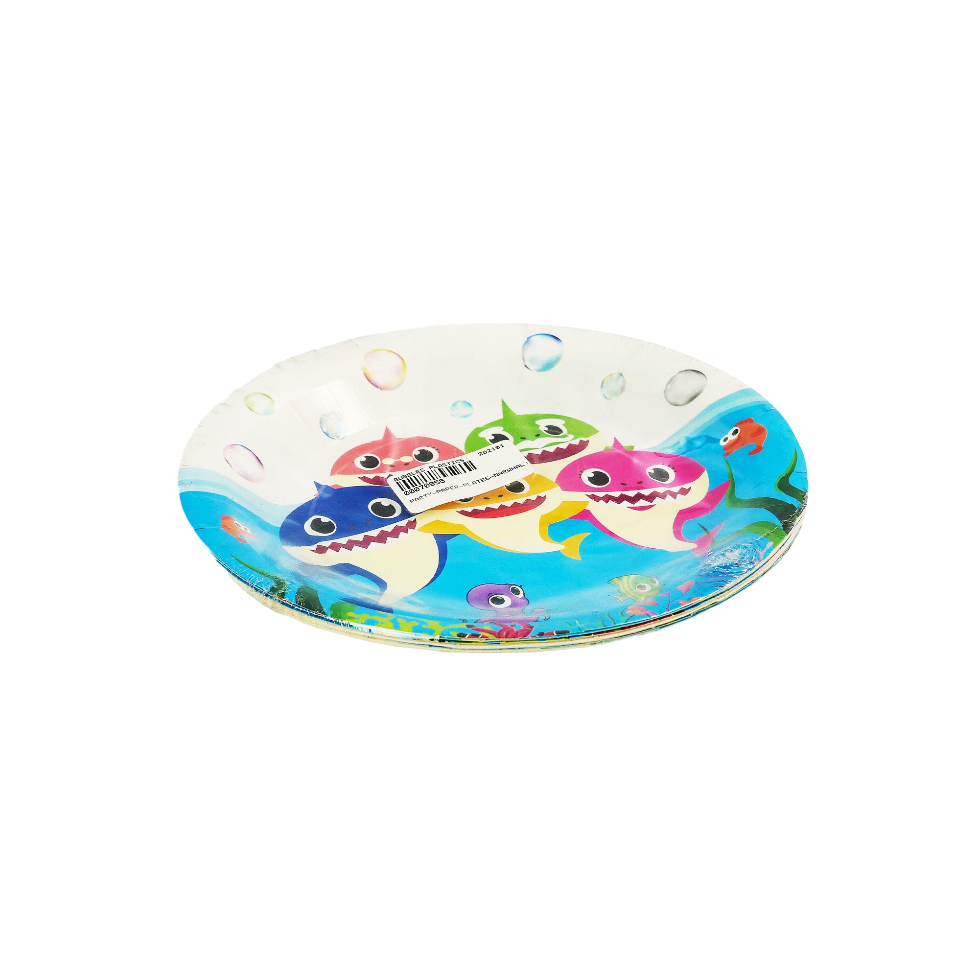 Disposable Party Plates Narwhal