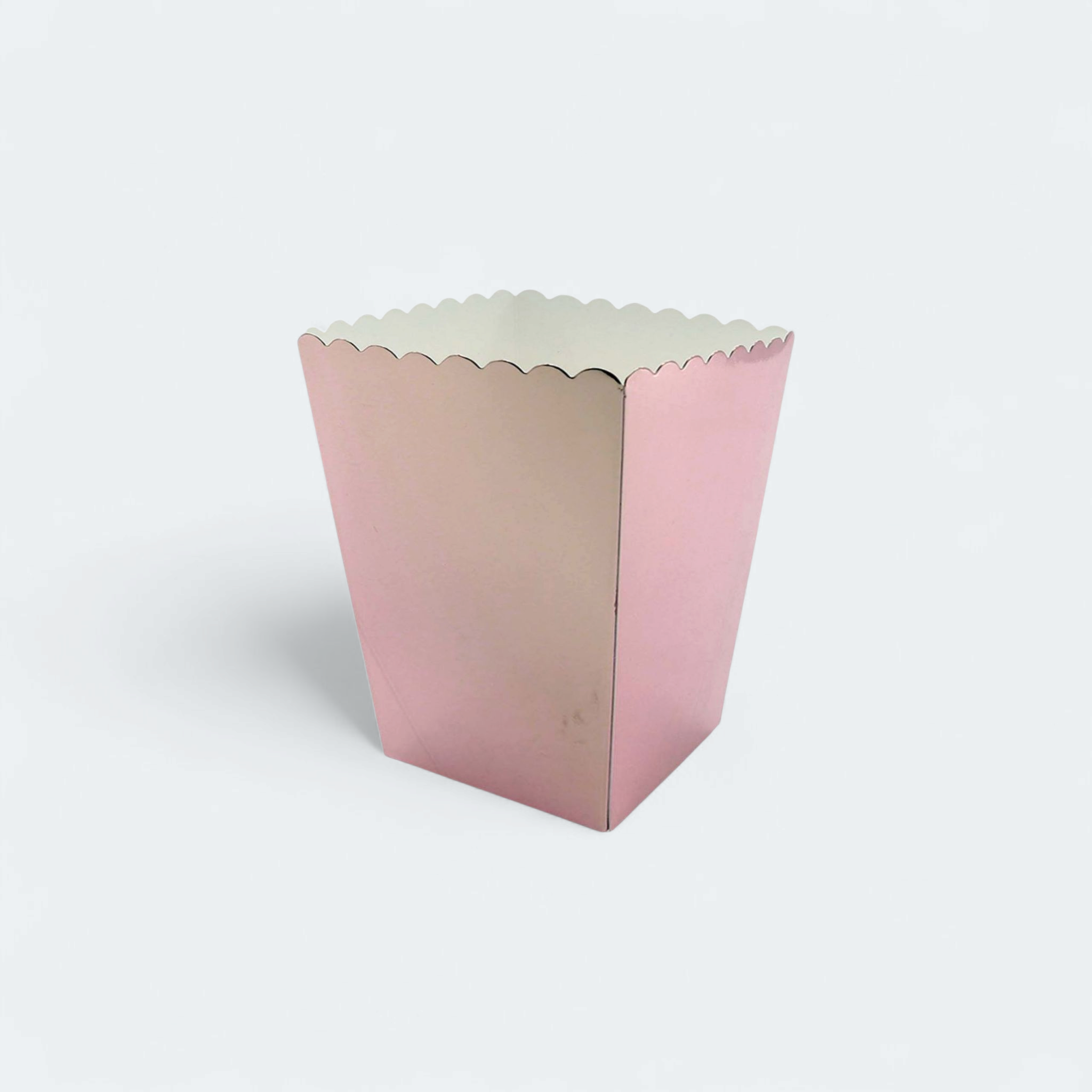 Popcorn Paper Box Rose Gold