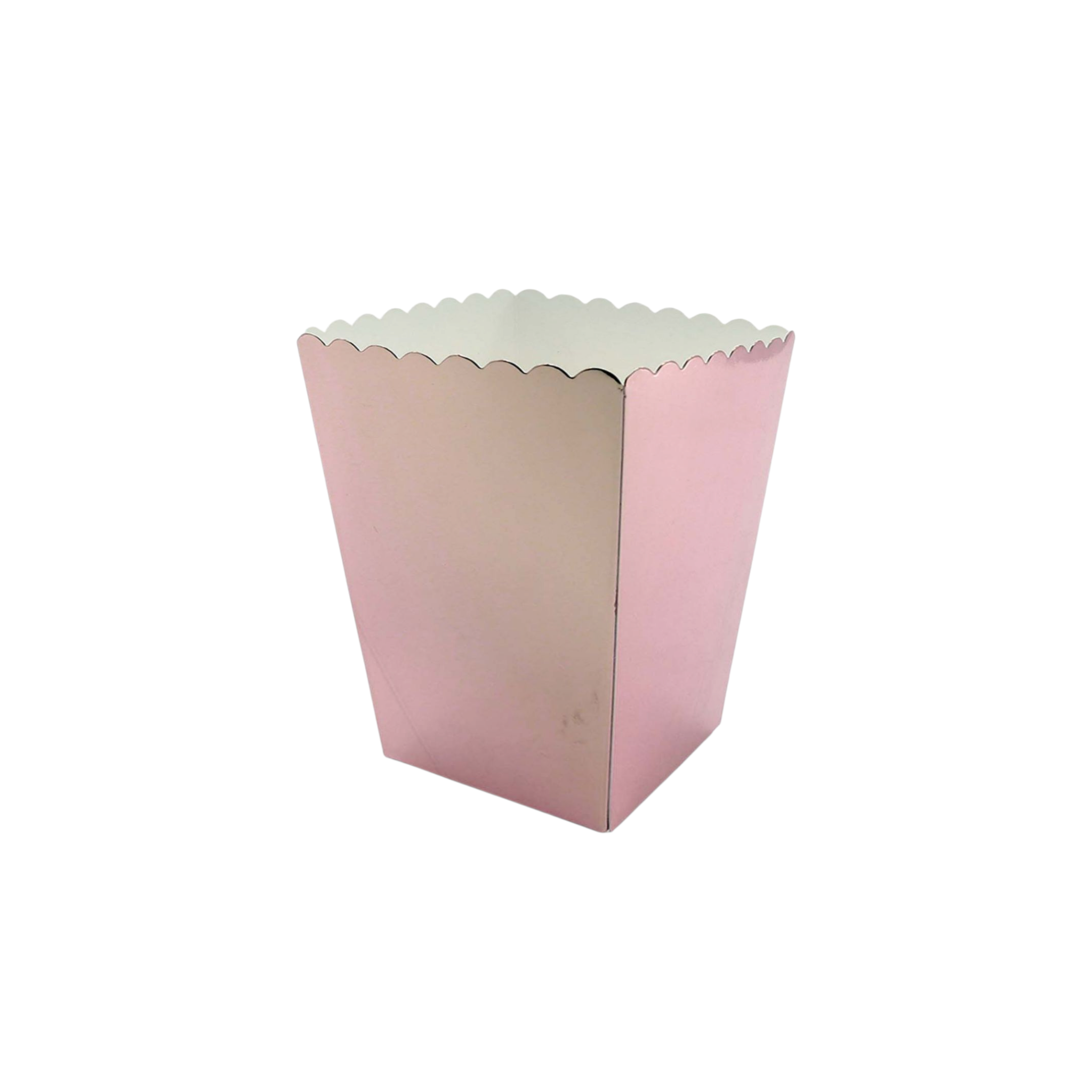 Popcorn Paper Box Rose Gold