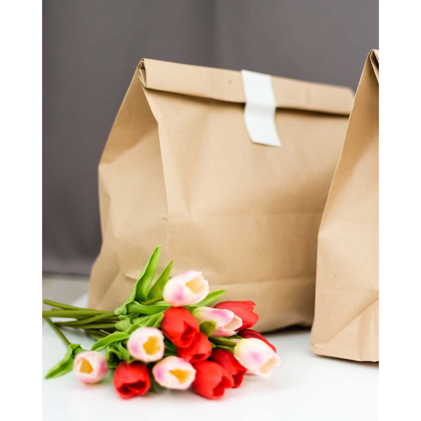 Kraft Brown Paper Shopper Bag Medium 48x28x15cm 4kg 10pack