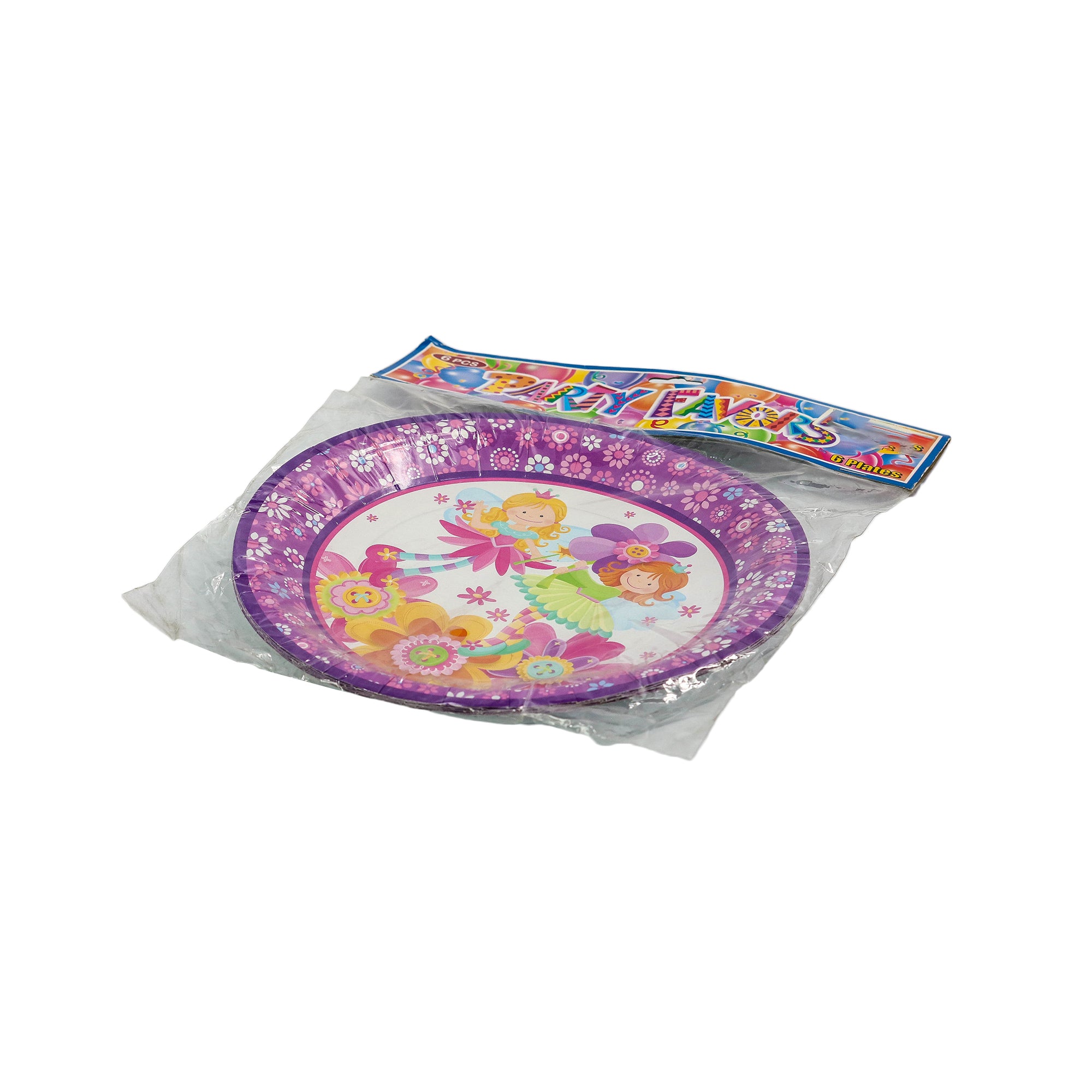 Disposable Party Plate Girlz 23cm 6pc