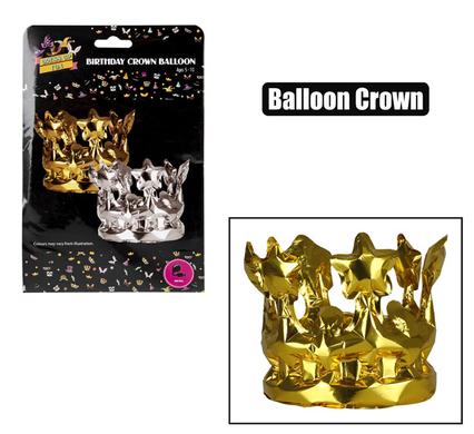 Birthday Balloon Crown 2pc