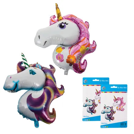 Helium Unicorn Foil Balloon 106cm