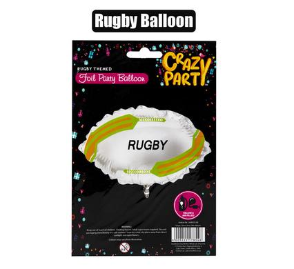 Helium Foil Rugby Balloon